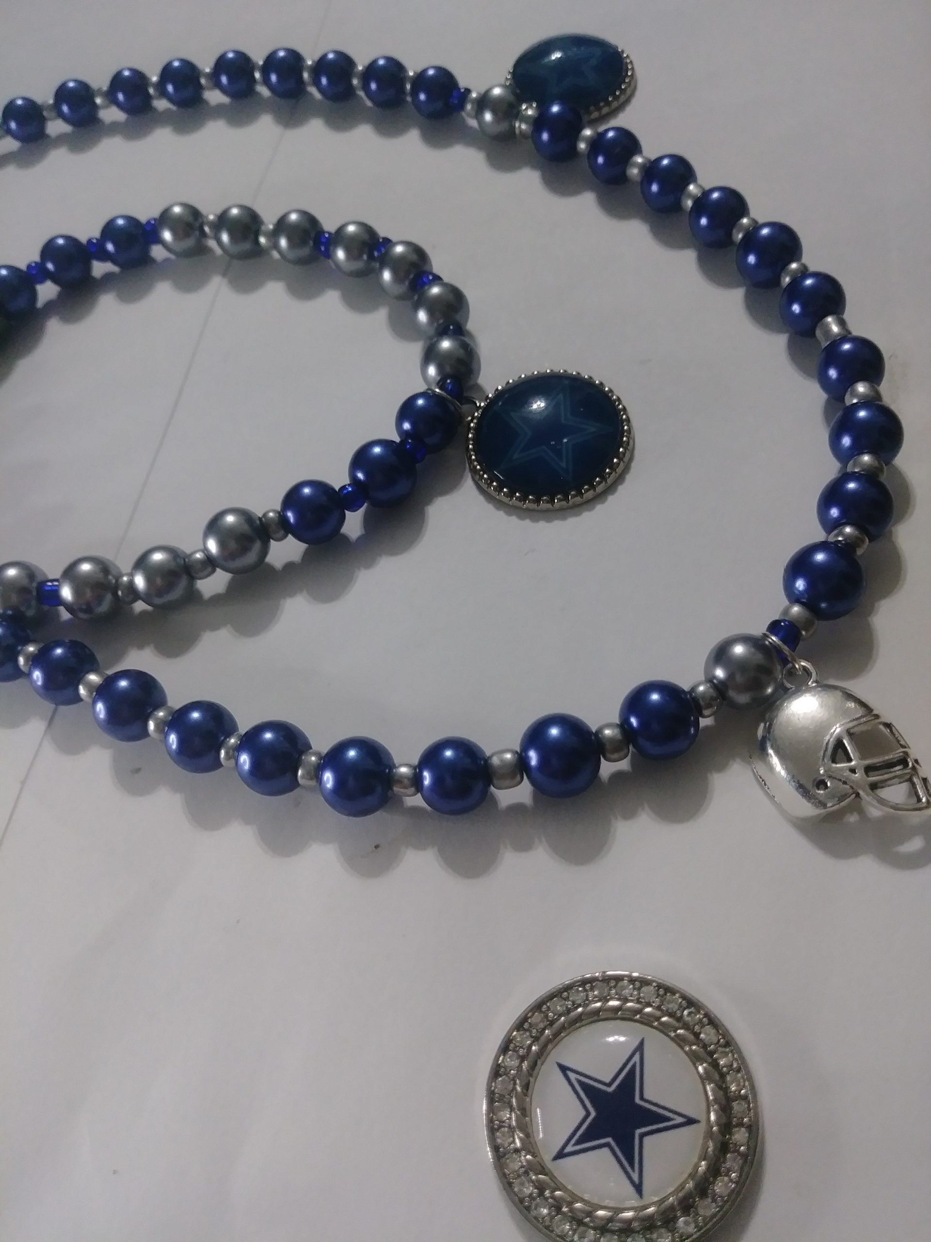"We Dem Boyz" Dallas Cowboys Rosary & wrist bracelet