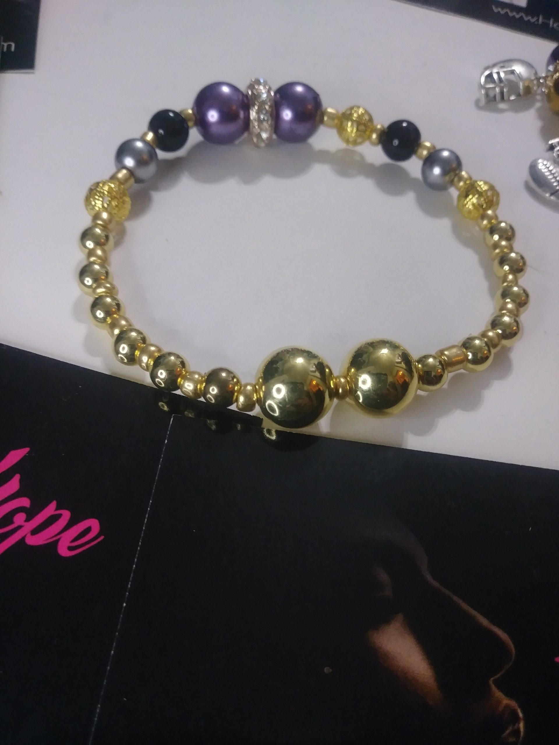 "Baltimore Ravens" Viva La Bling 3 stack