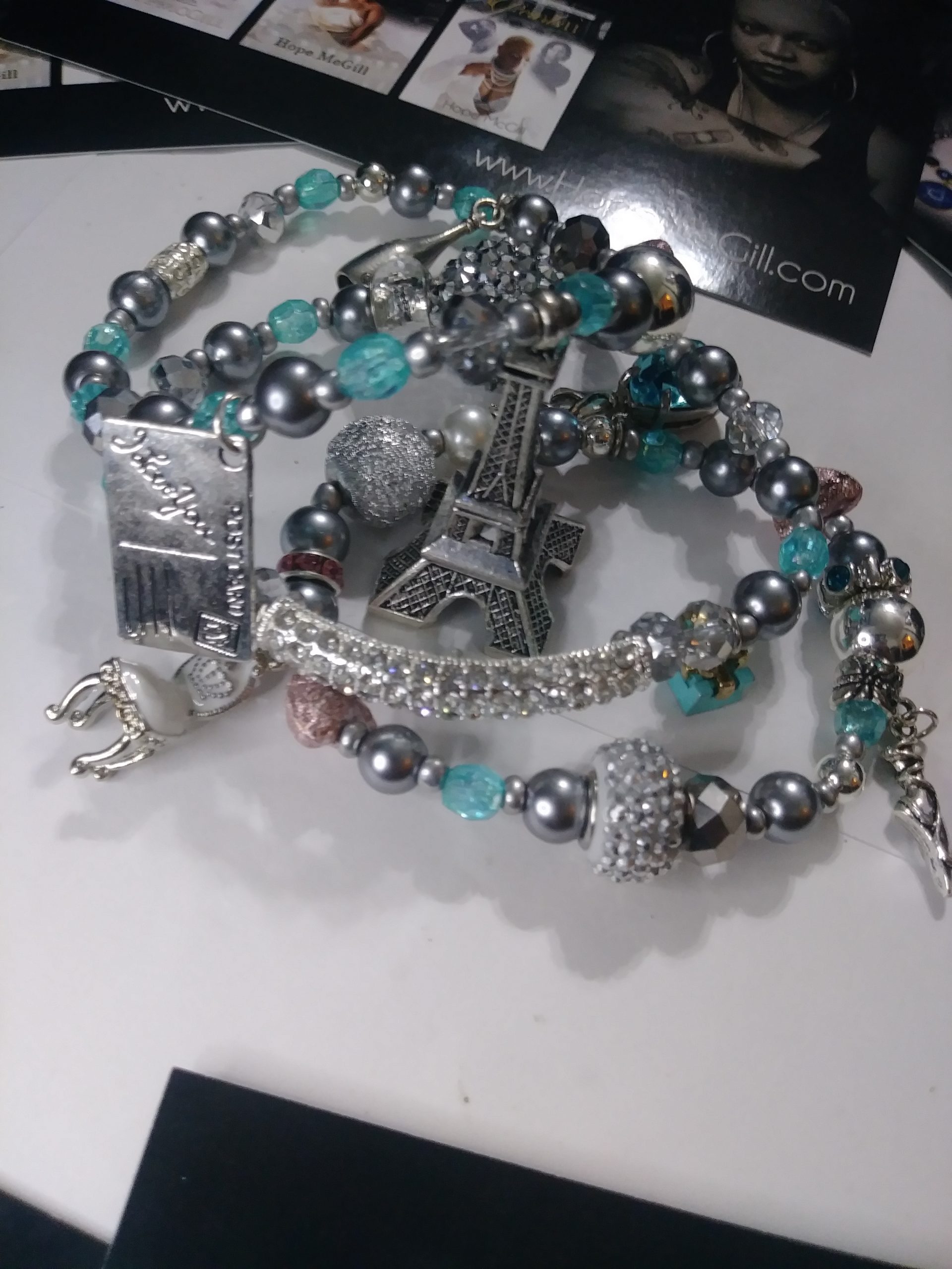 "P.s. I love you" Viva La Bling 3 stack