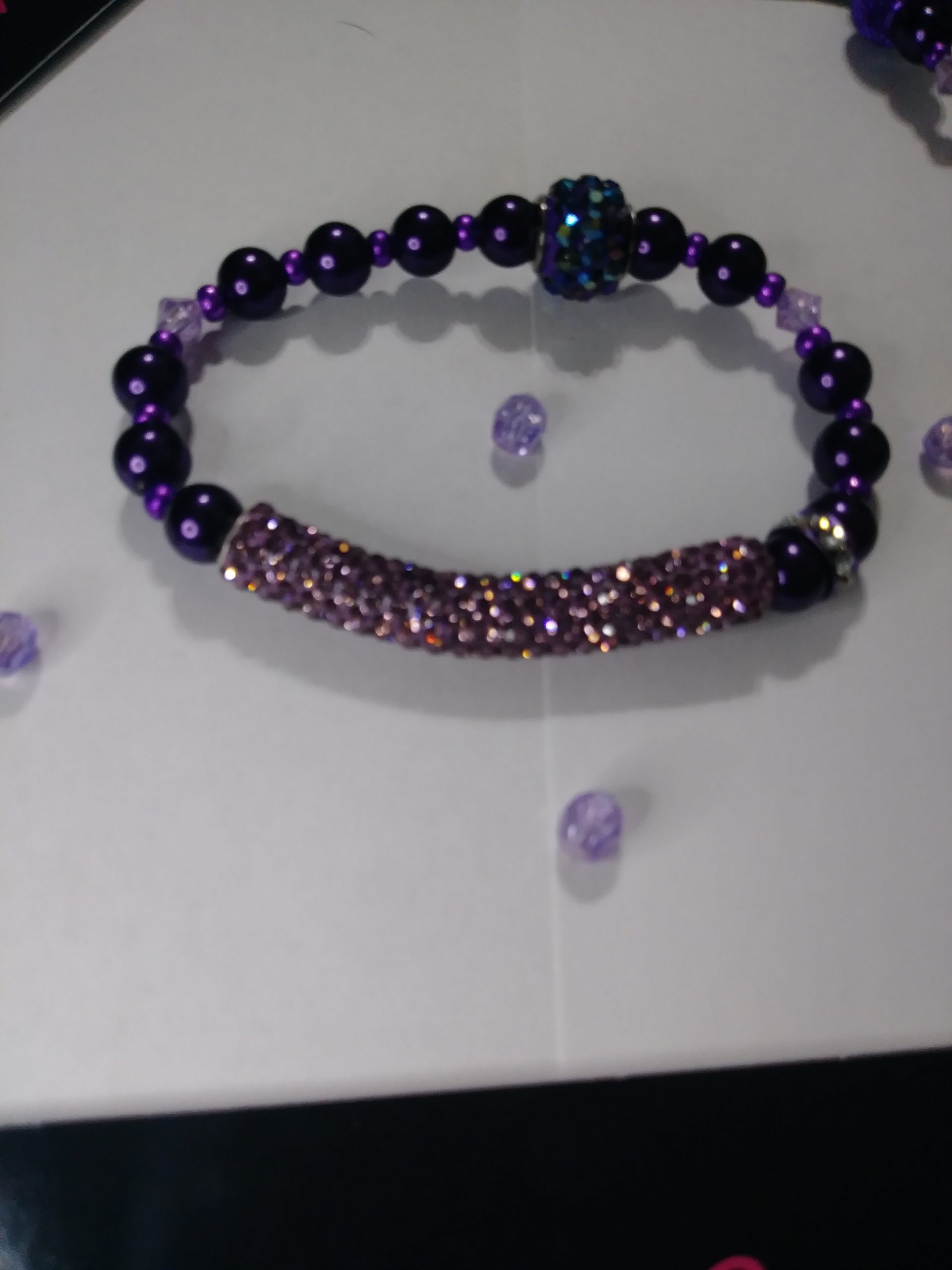 "Purple Rock Star" Viva La Bling Collection