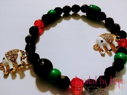 King & Queen Edition "Elephant Empire" wrist bracelet.