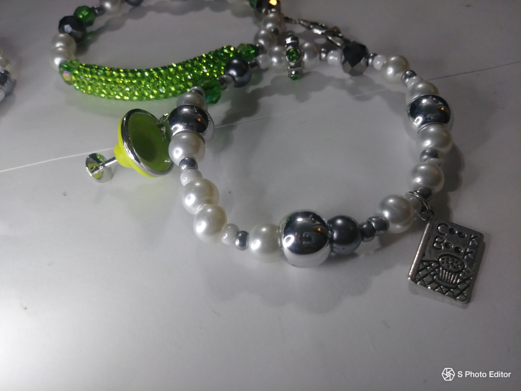 "Apple Martini" Viva La Bling 3 stack