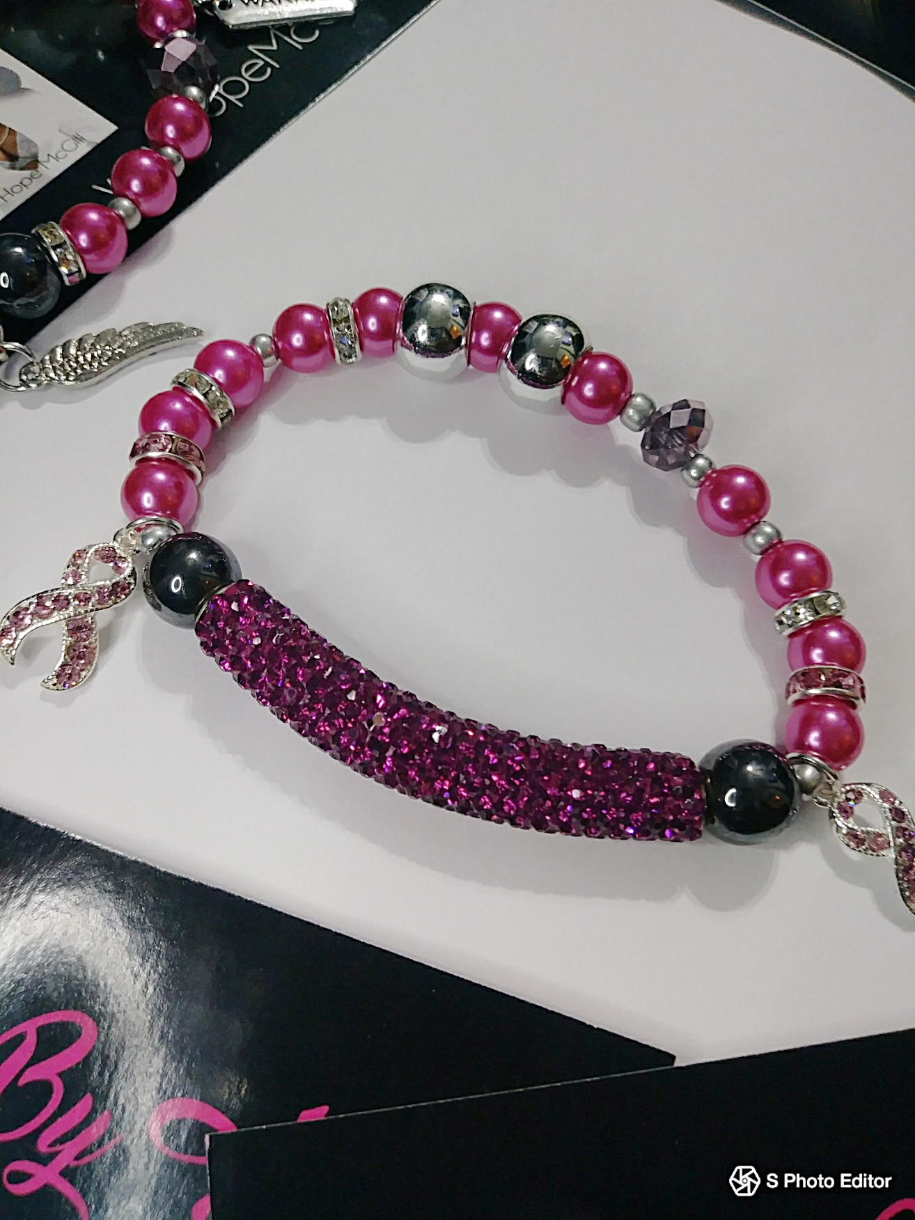 "Not Going Down Without A Fight" Viva La Bling 3 stack