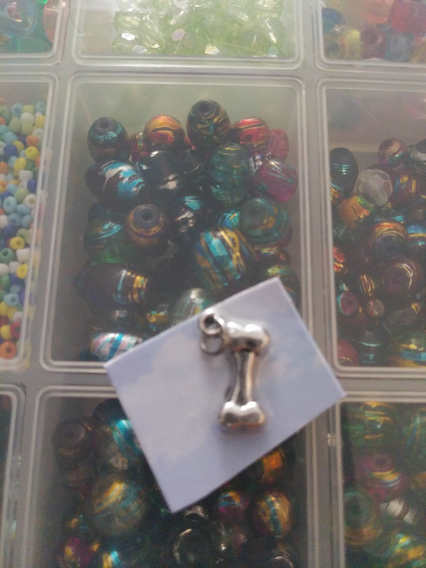 "WARM RAINBOW" waist beads with NAME!!