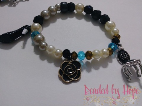 "Cookie's Gems" 3 stack wrist bracelets