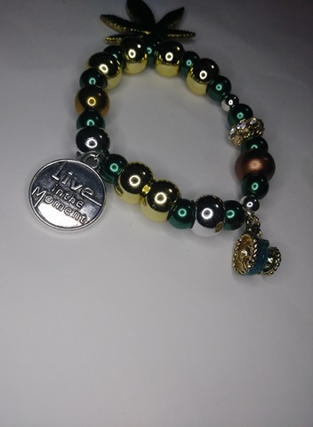 "Mary Jane" wrist bracelet