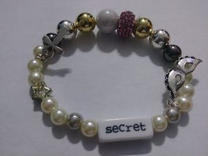 "Collette Spencer" stack of 3 bracelets.